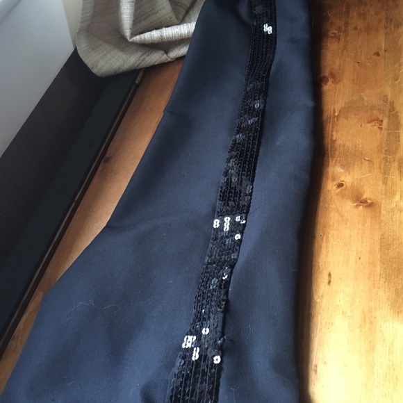 Japna Kids Girls size 7 black sequin dress pant - Picture 5 of 8